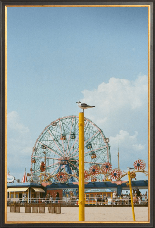 Coney Island Printed Photograph - elsie green - Art