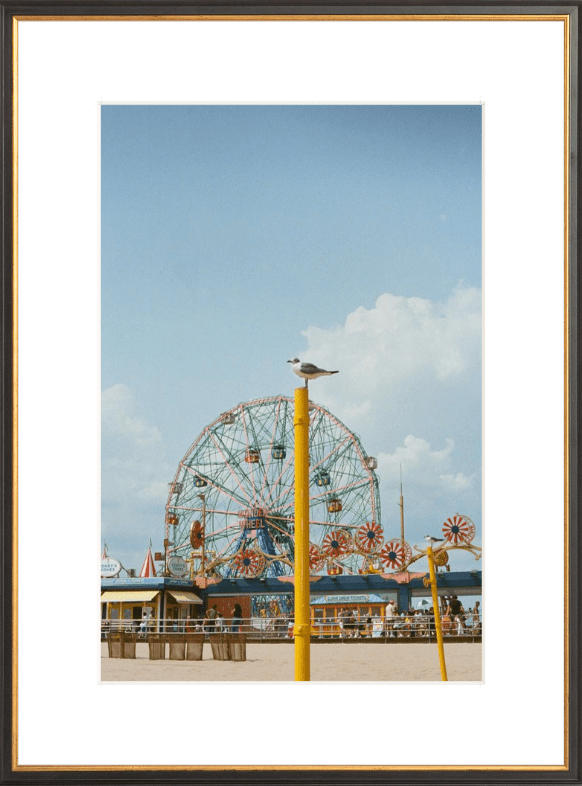 Coney Island Printed Photograph - elsie green - Art