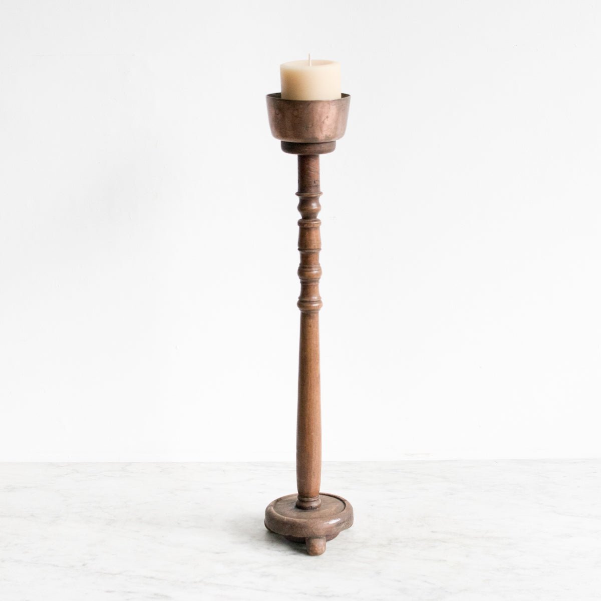 Copper Devotional Candlestick - elsie green - Decor