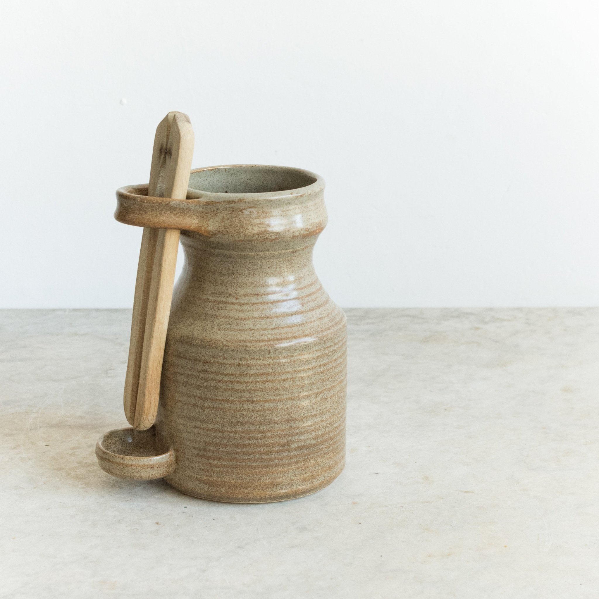 Cornichon Crock With Tongs - elsie green - The French Kitchen