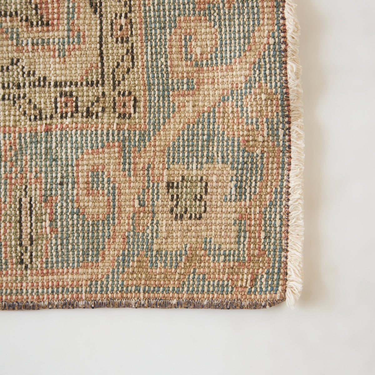 Creill Vintage Rug | 3'9" x 6'7" - elsie green - textiles