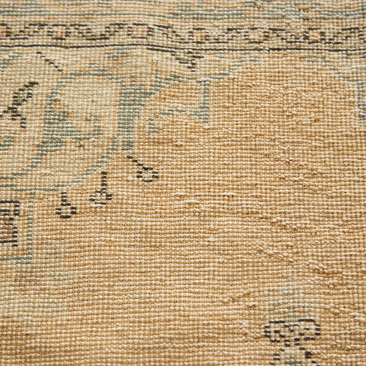 Creill Vintage Rug | 3'9" x 6'7" - elsie green - textiles