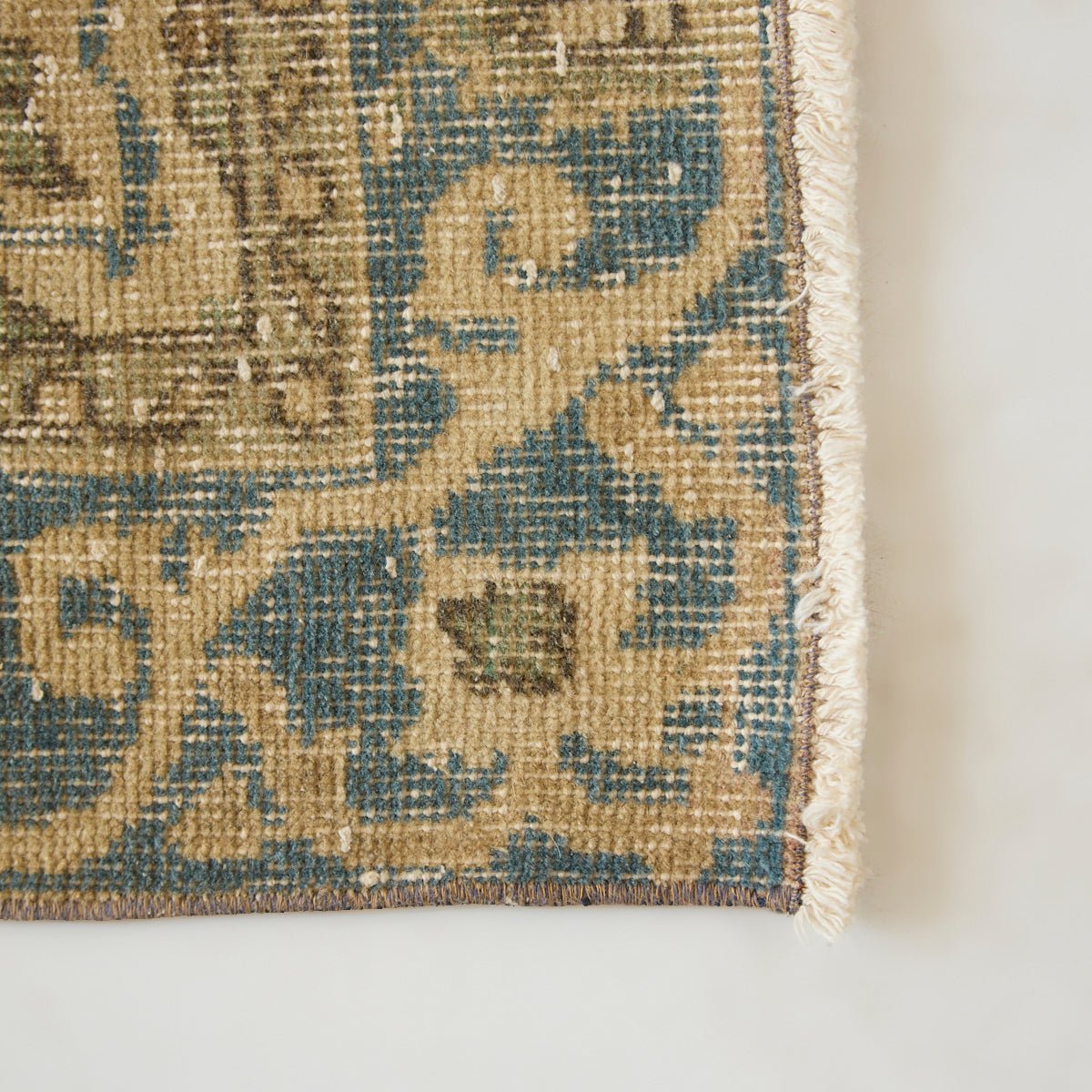 Creill Vintage Rug | 3'9" x 6'7" - elsie green - textiles