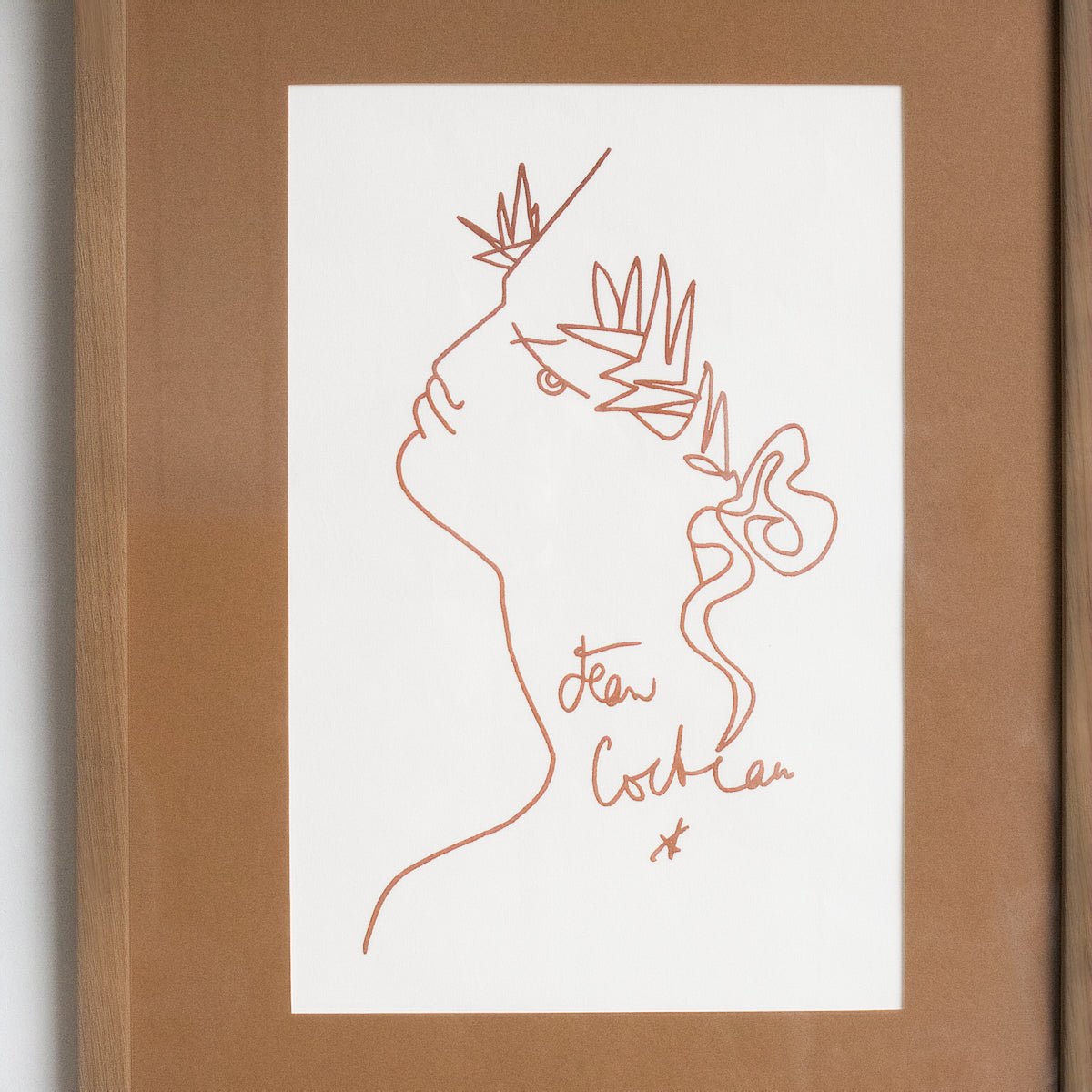 Crowned Head | Jean Cocteau - elsie green - art