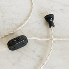 Crystal Accent Lamp with Straw Shade - elsie green - Decor