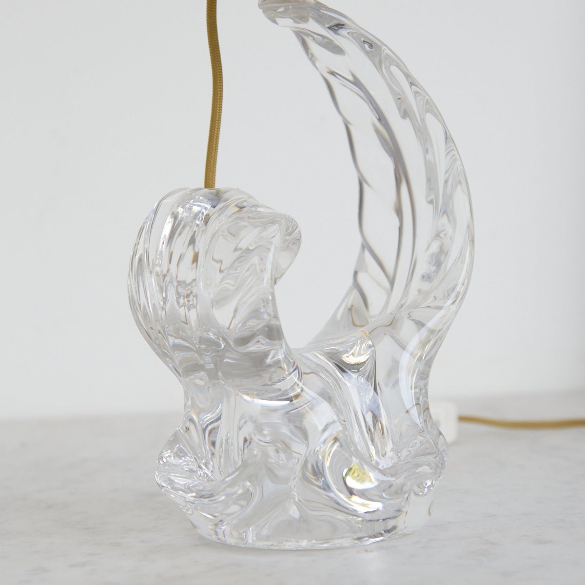 Crystal Accent Lamp with Ticking Shade - elsie green - decor