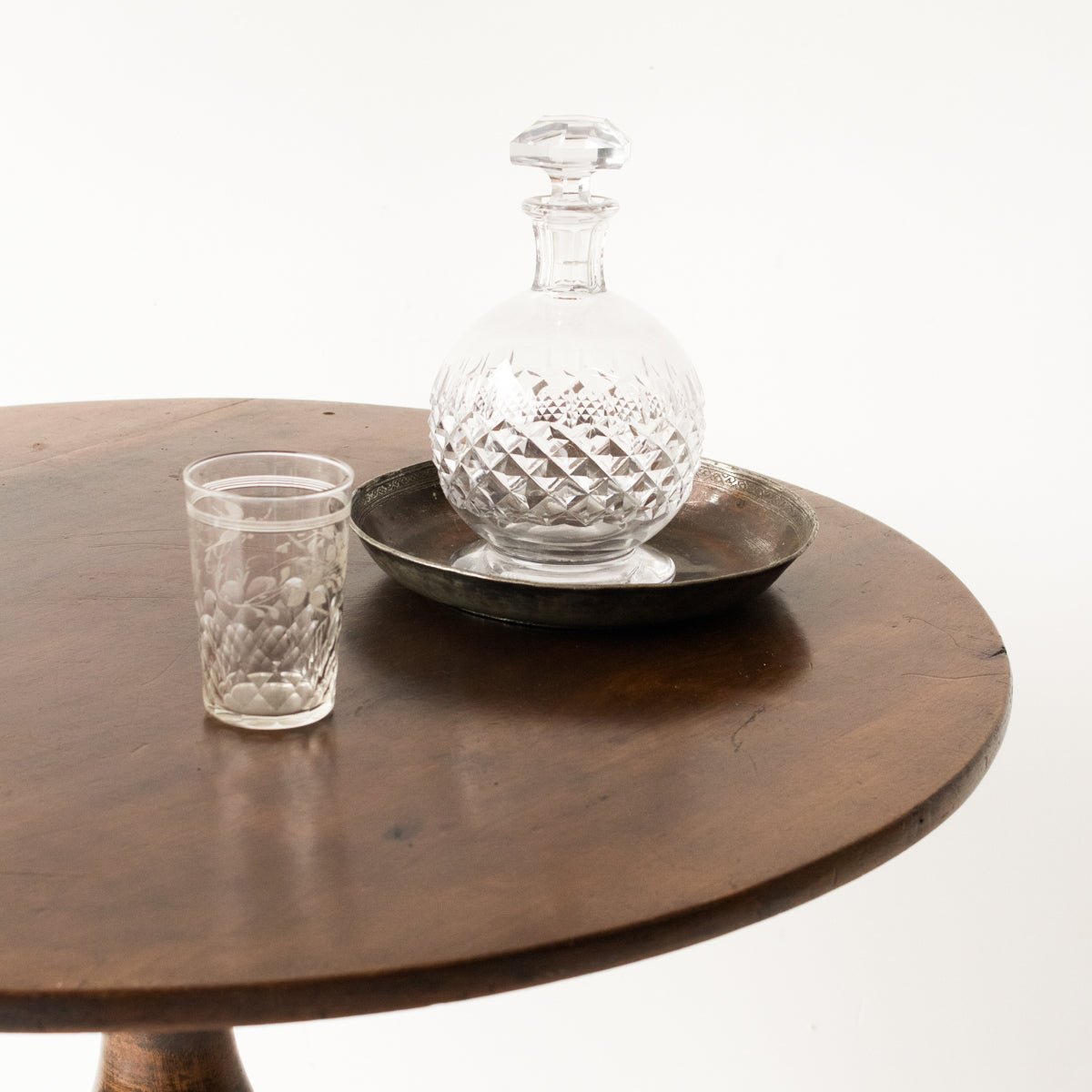 Crystal Decanter With Baccarat Crystal Tumbler - elsie green - The French Kitchen