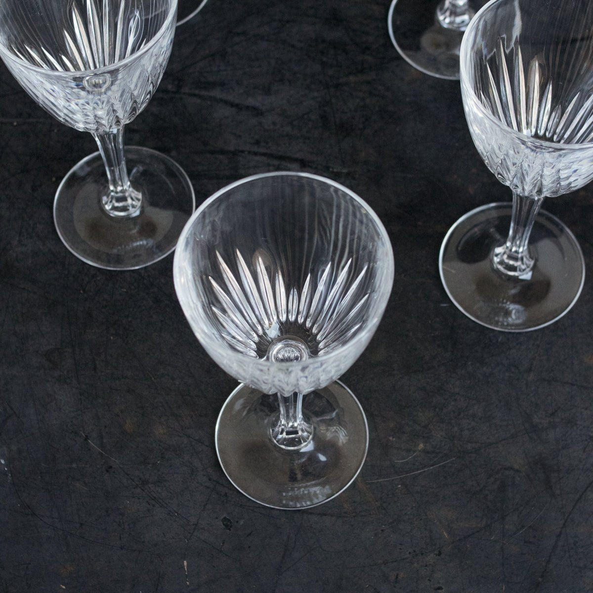 Crystal Wine Glass Set Of 4 - elsie green - The French Kitchen