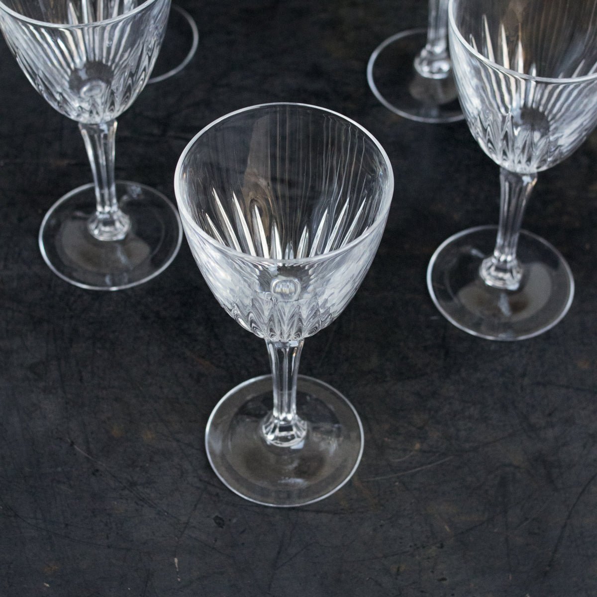 Crystal Wine Glass Set Of 4 - elsie green - The French Kitchen