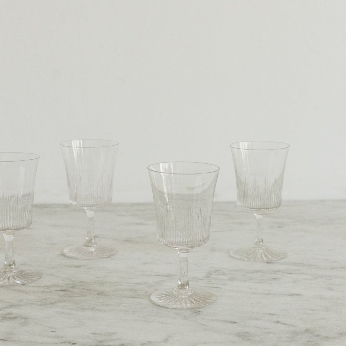 Crystal Wine Glass Set Of 4 - elsie green - The French Kitchen