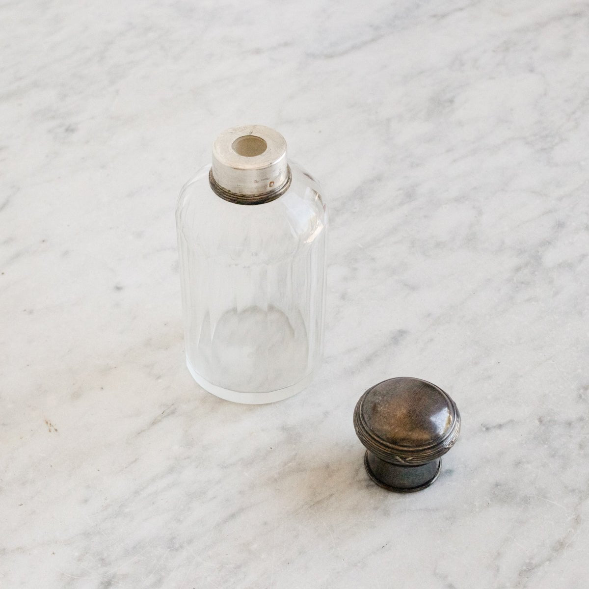 Cut Crystal Vanity Bottle - elsie green - Decor