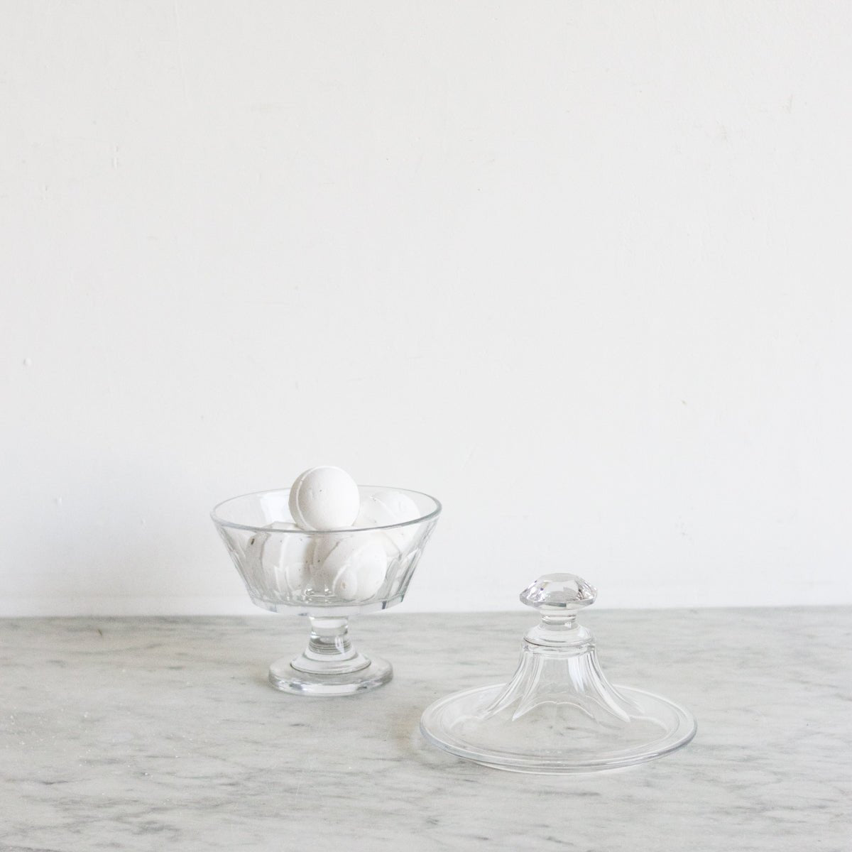 Cut Glass Candy Jar - elsie green - decor