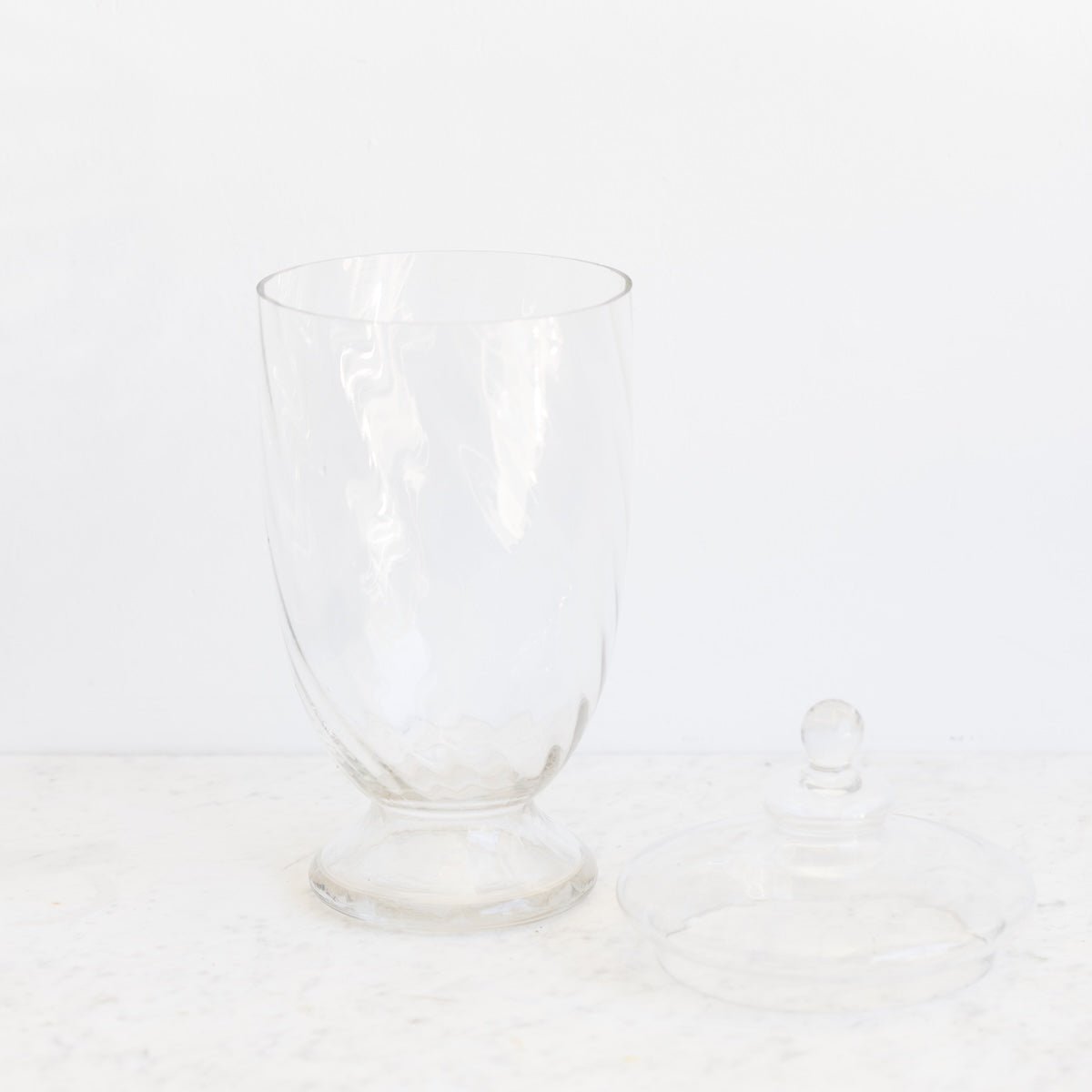 Cut Glass Candy Jar - elsie green - decor