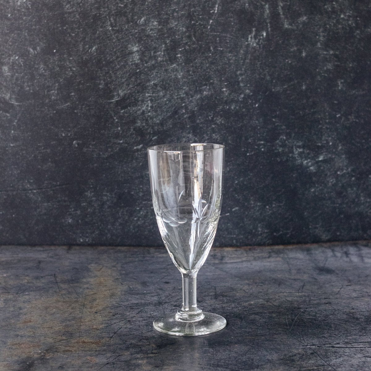 Cut Glass Wine Glass Set of 4 - elsie green - the french kitchen