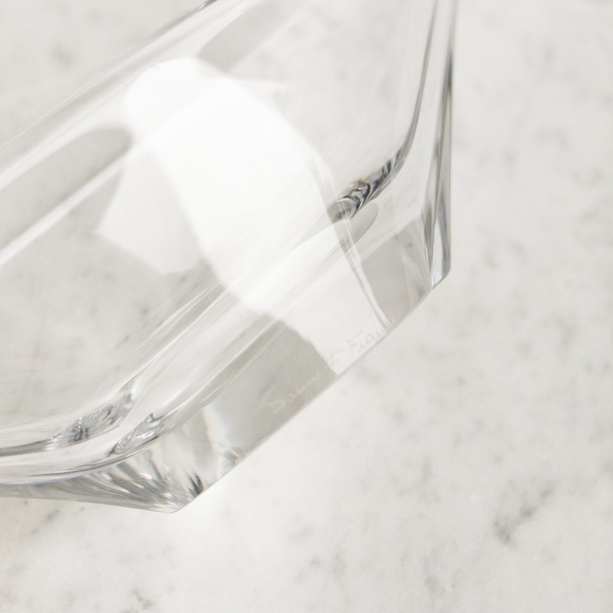 Daum Crystal Coupe - elsie green - decor