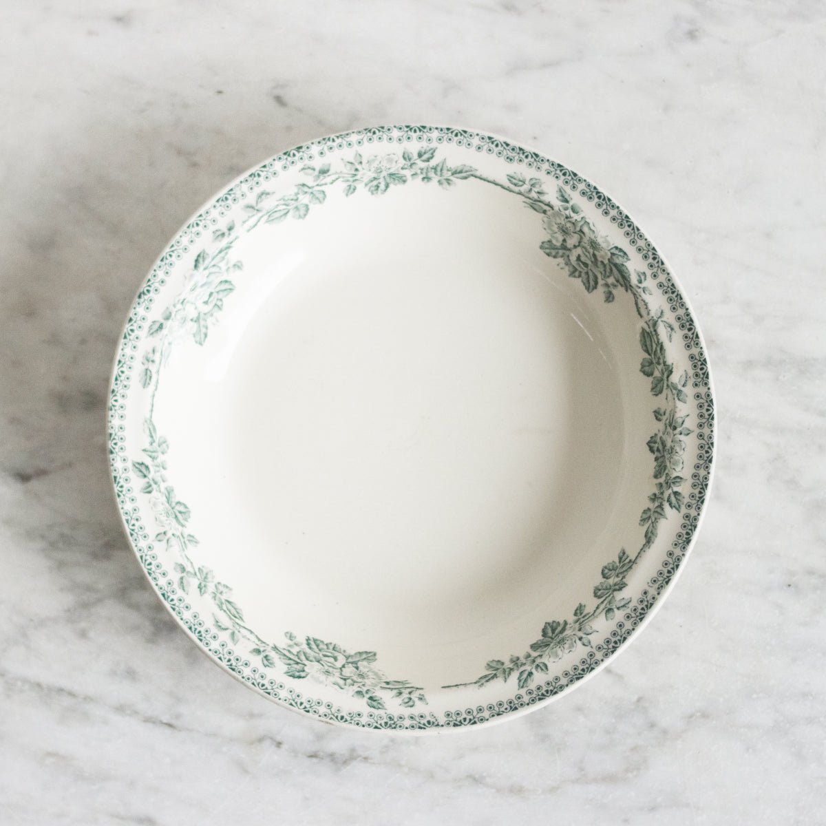 Debray Transferware Serving Bowl - elsie green - The French Kitchen