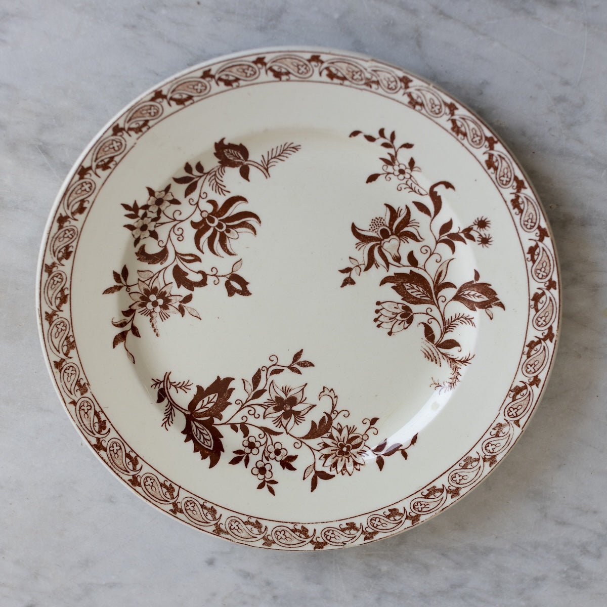 Delft Transferware Plate Set of 4 - elsie green - the french kitchen