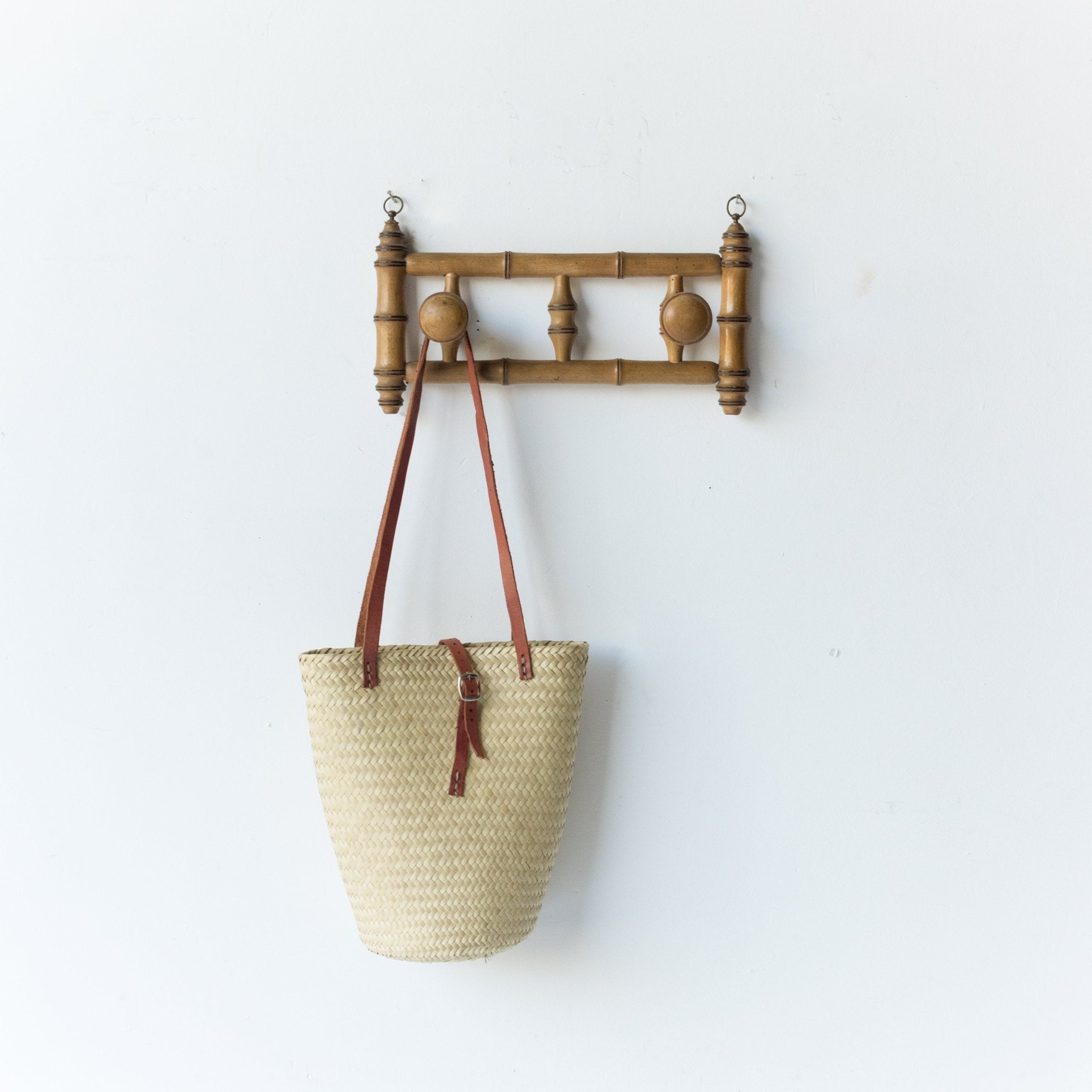 Double Bamboo Coat Rack - elsie green - decor