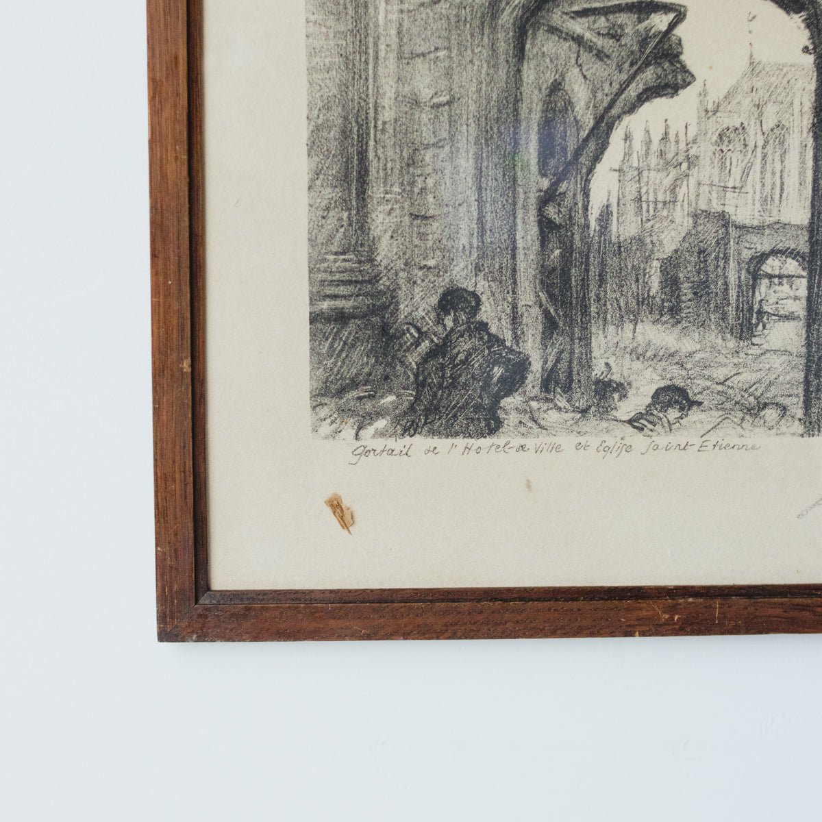 Drawing with Arch and Balcony - elsie green - art