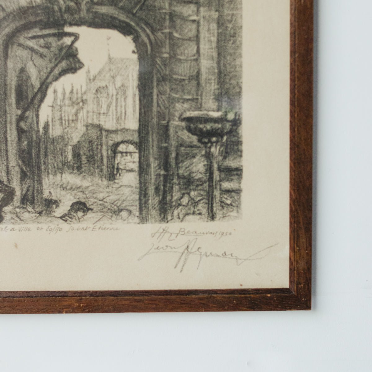 Drawing with Arch and Balcony - elsie green - art