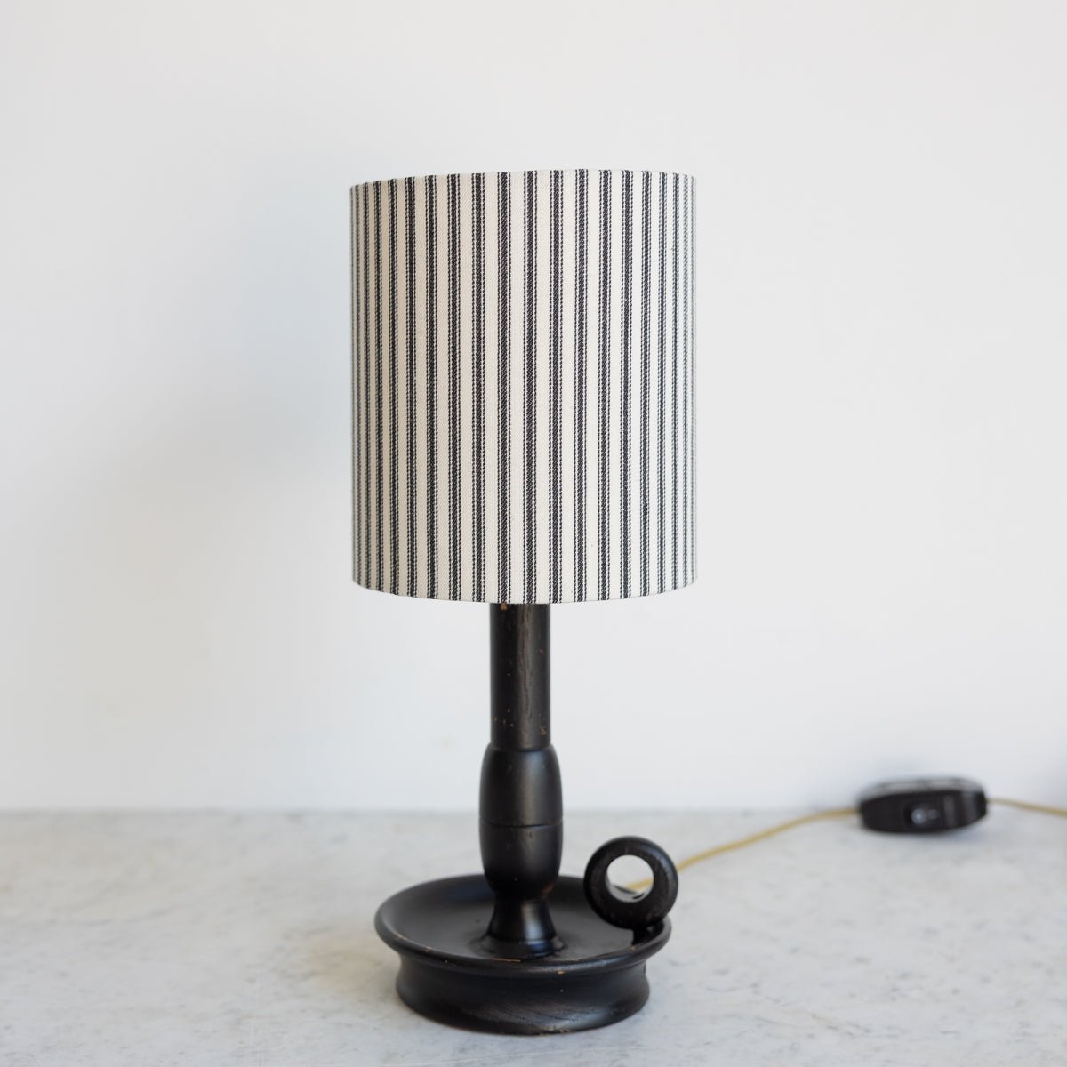 Drum Lampshade | Ticking Stripe - elsie green - decor