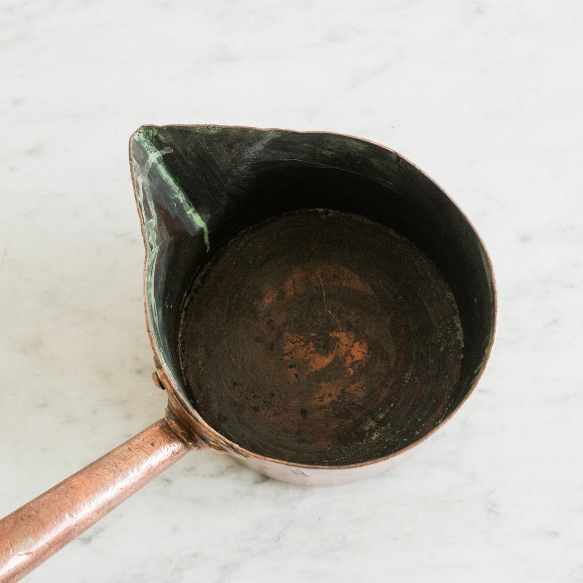 E. Dehillerin Paris Copper Pot with Spout - elsie green - the french kitchen