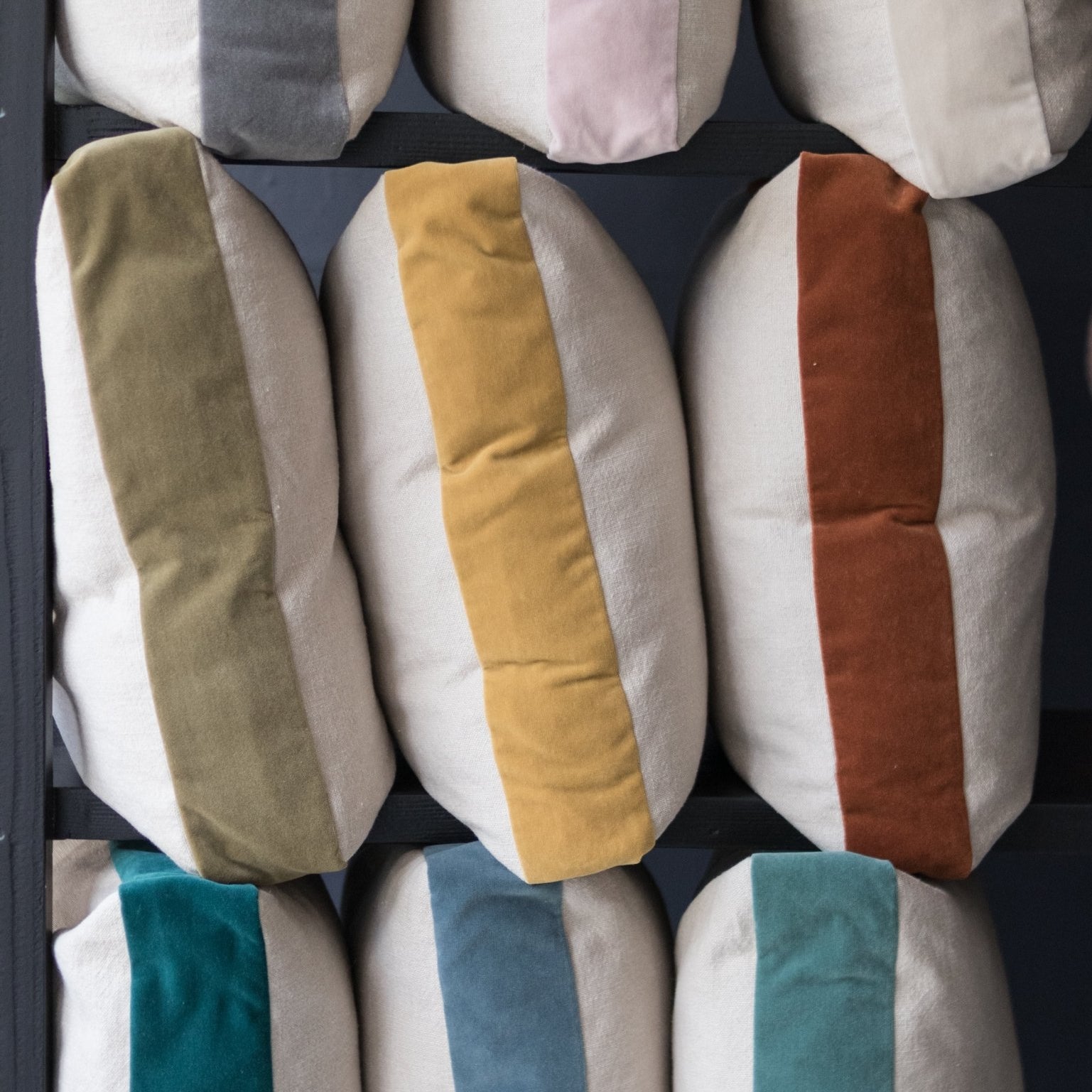 Emile Velvet Gusset Pillow Cover - elsie green - textiles