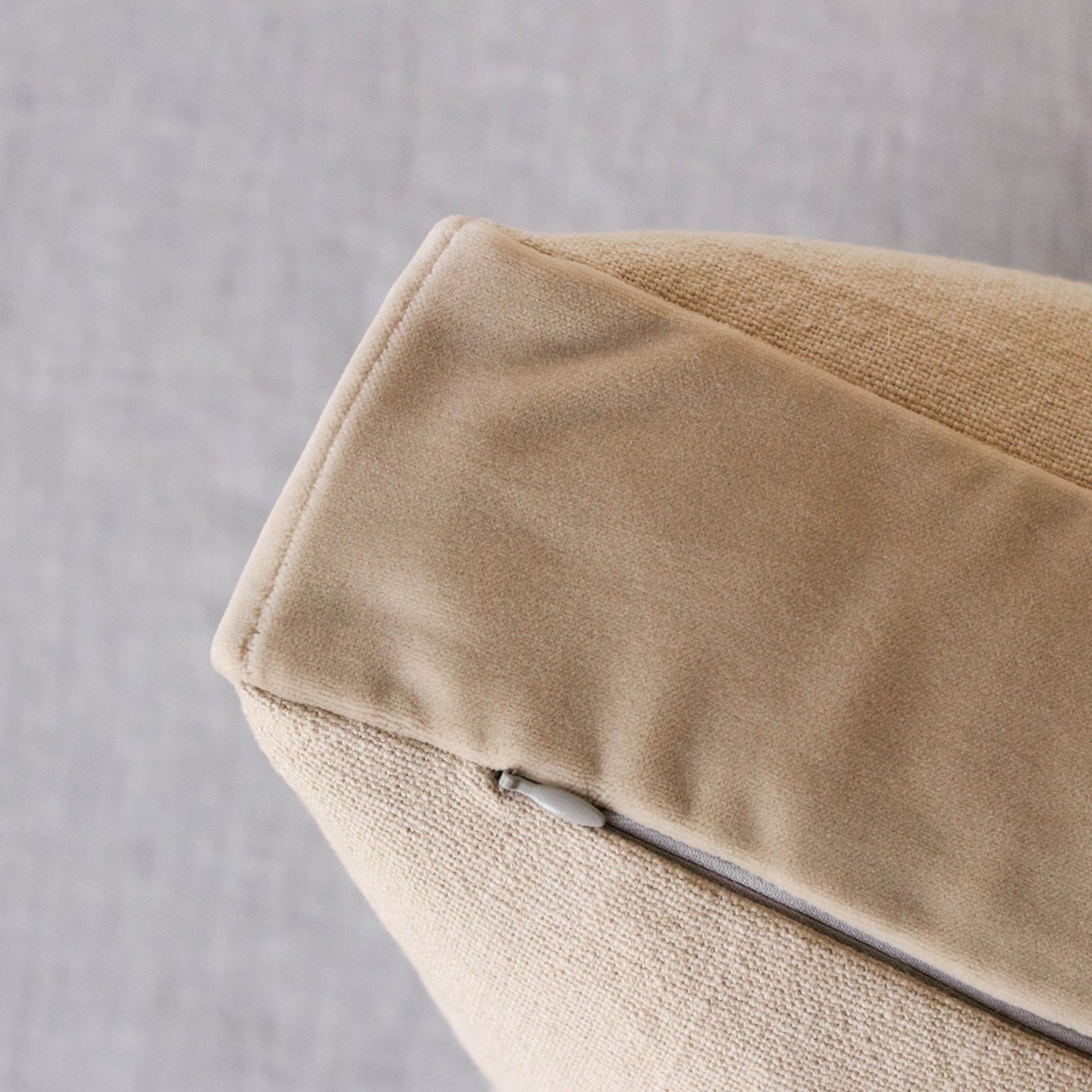 Emile Velvet Gusset Pillow Cover - elsie green - textiles