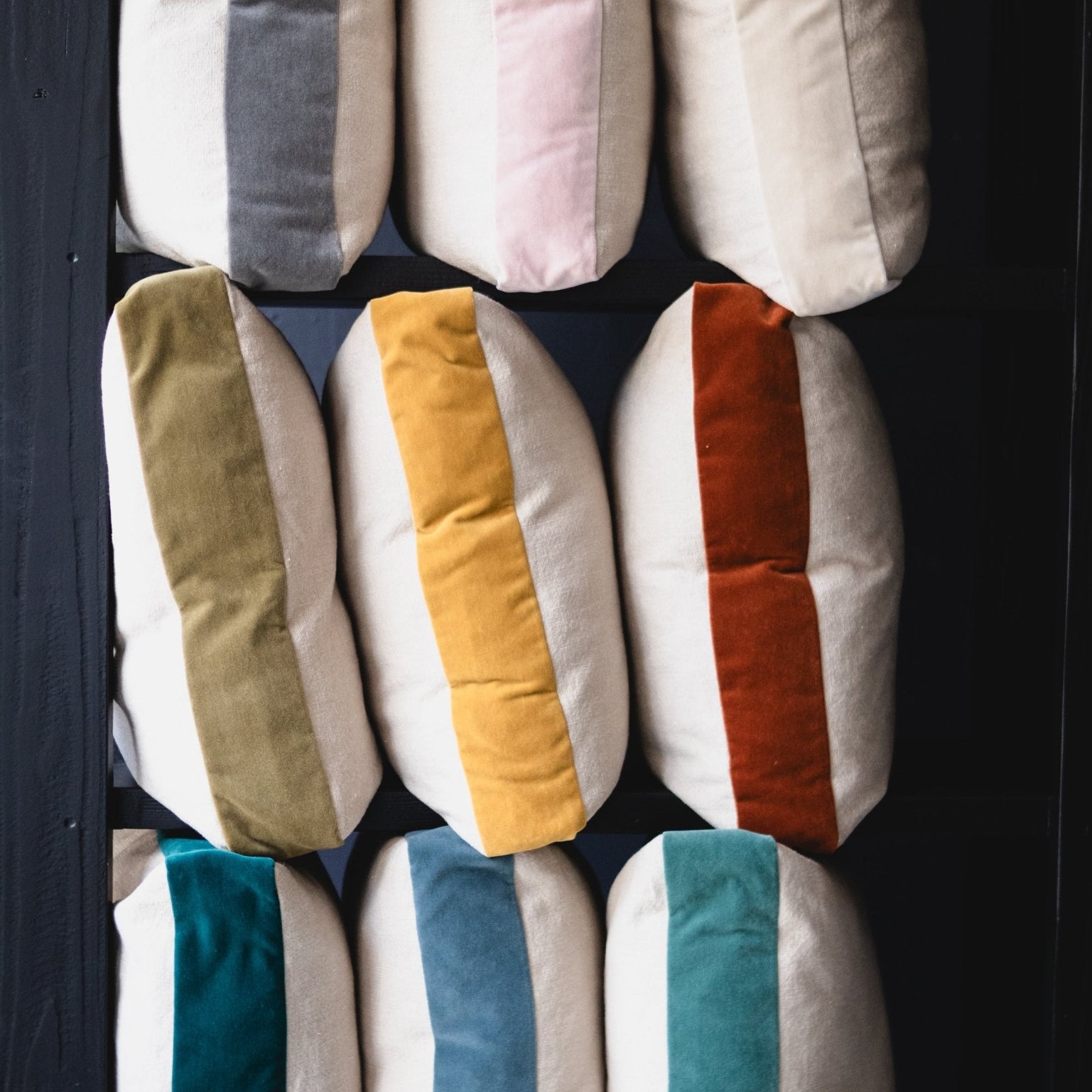 Emile Velvet Gusset Pillow Cover - elsie green - textiles