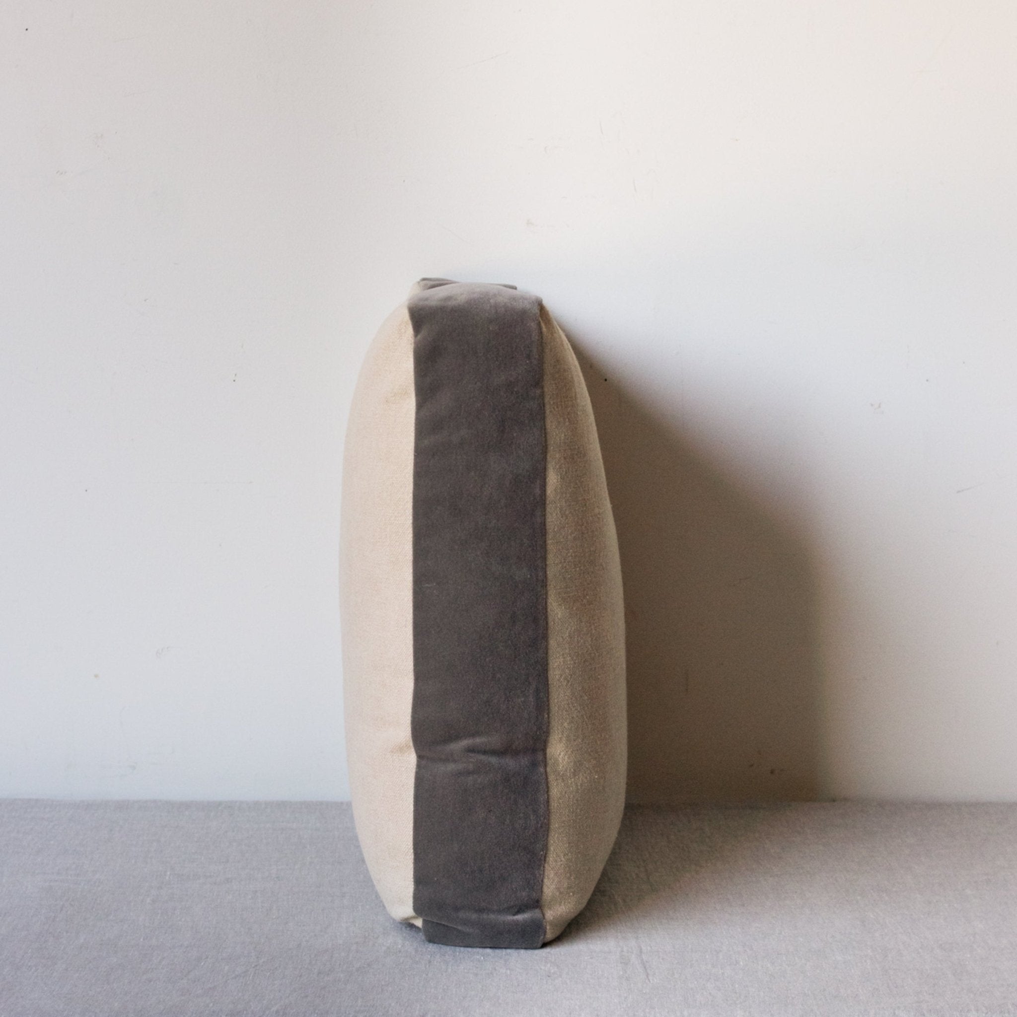 Emile Velvet Gusset Pillow Cover - elsie green - textiles