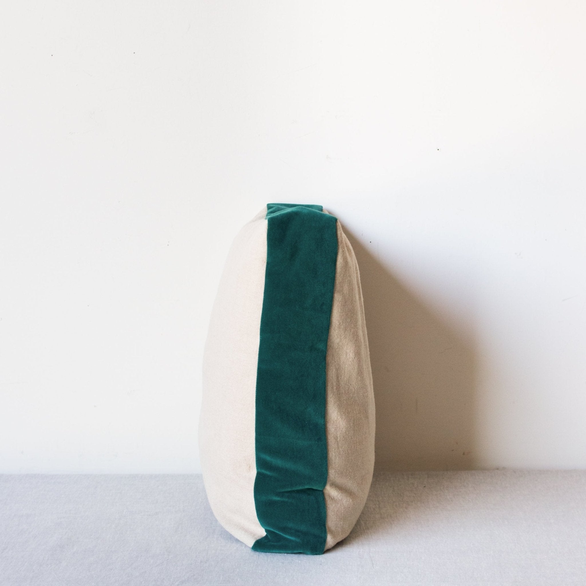 Emile Velvet Gusset Pillow Cover - elsie green - textiles