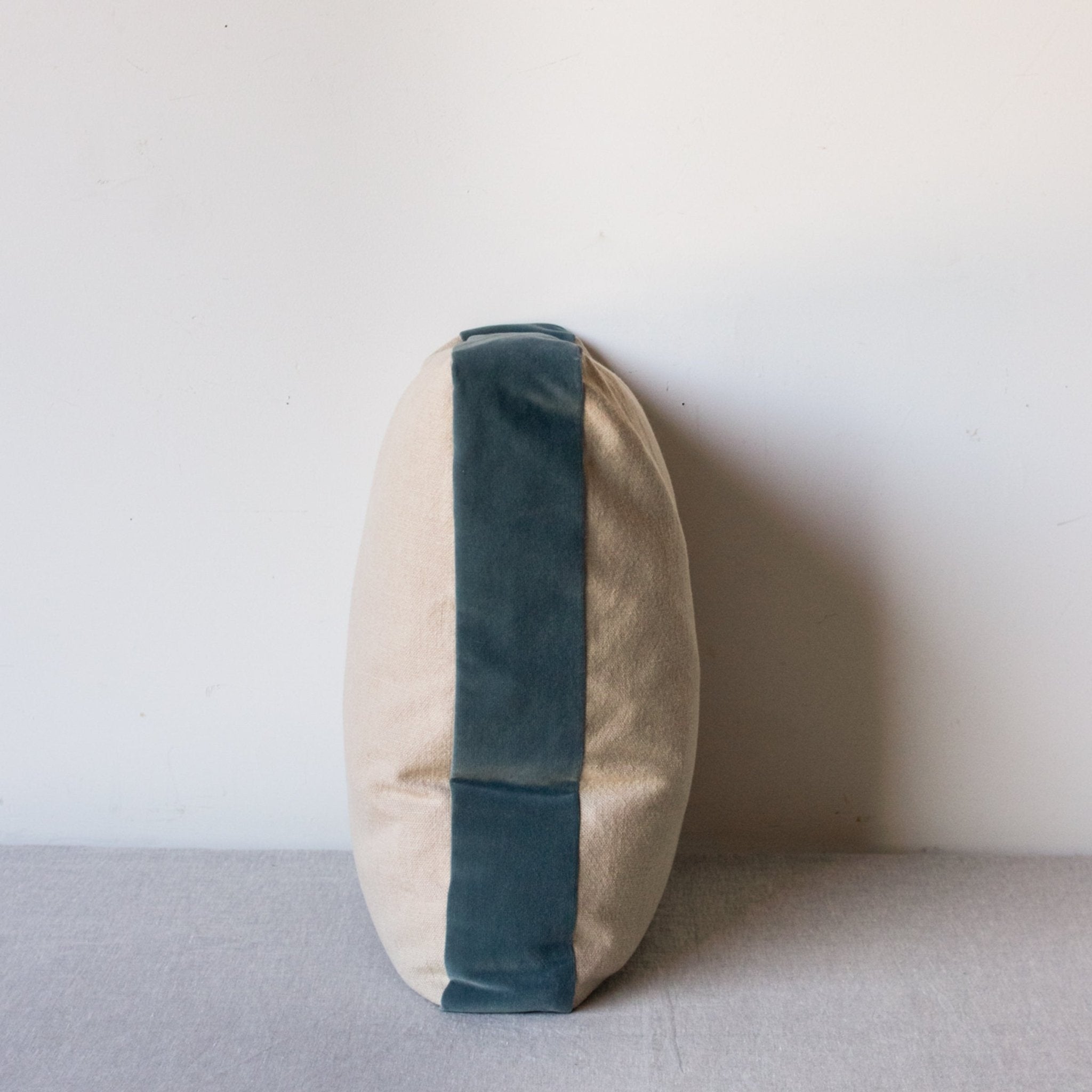 Emile Velvet Gusset Pillow Cover - elsie green - textiles