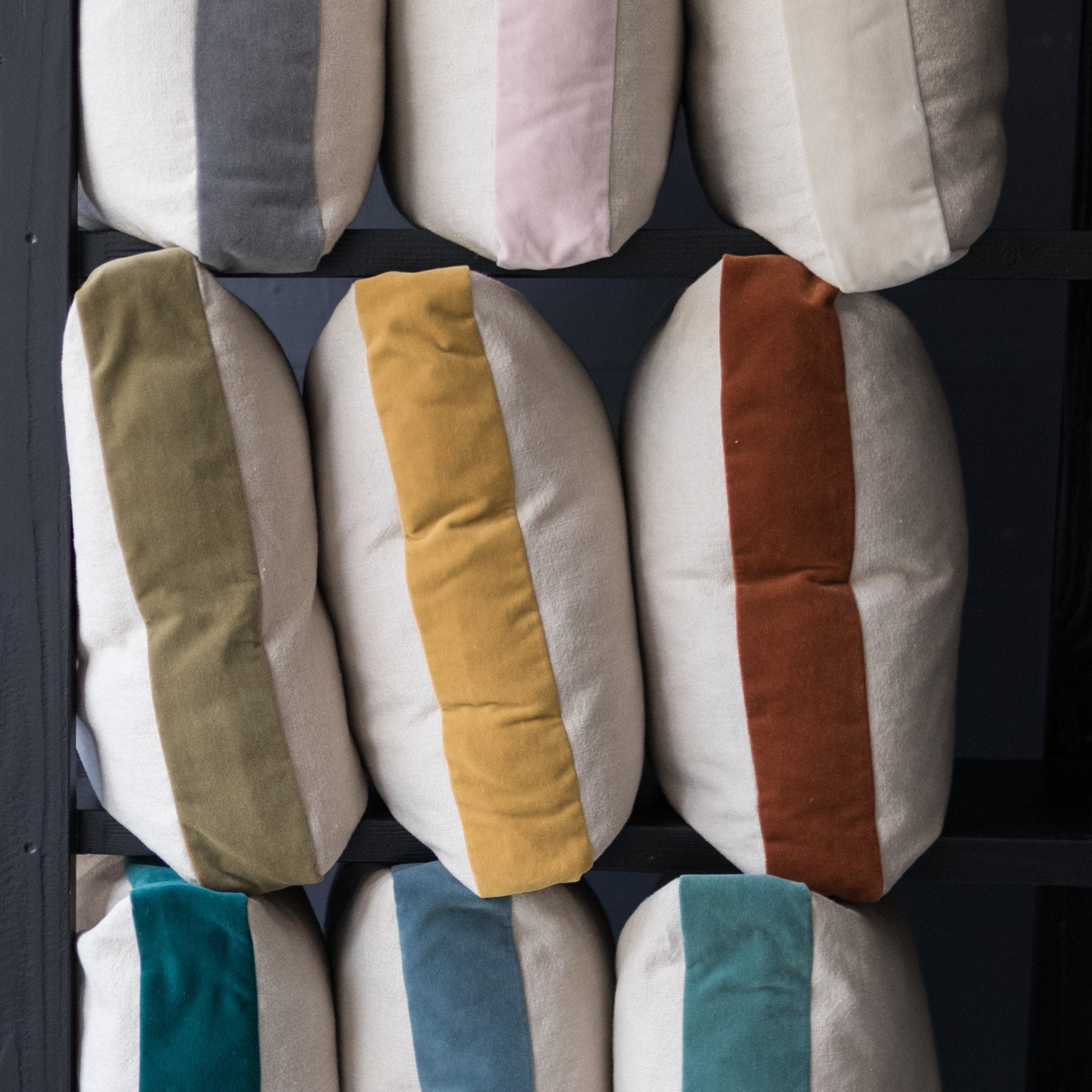 Emile Velvet Gusset Pillow Cover - elsie green - textiles