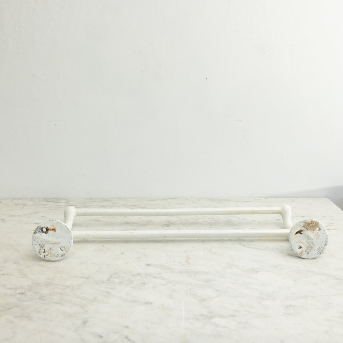 Enamel Double Towel Bar - elsie green - decor