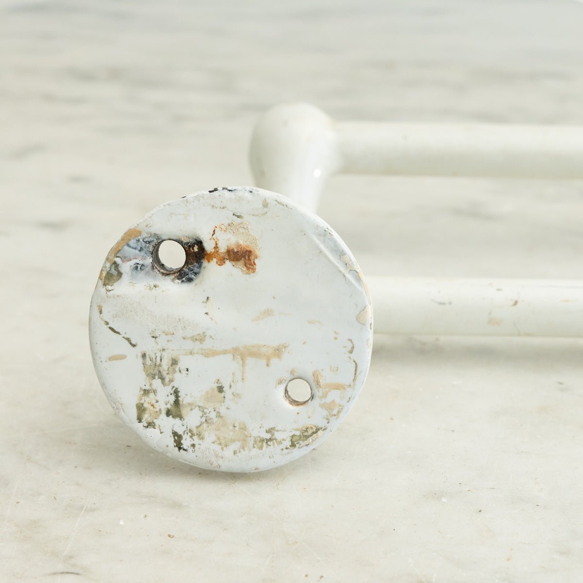 Enamel Double Towel Bar - elsie green - decor