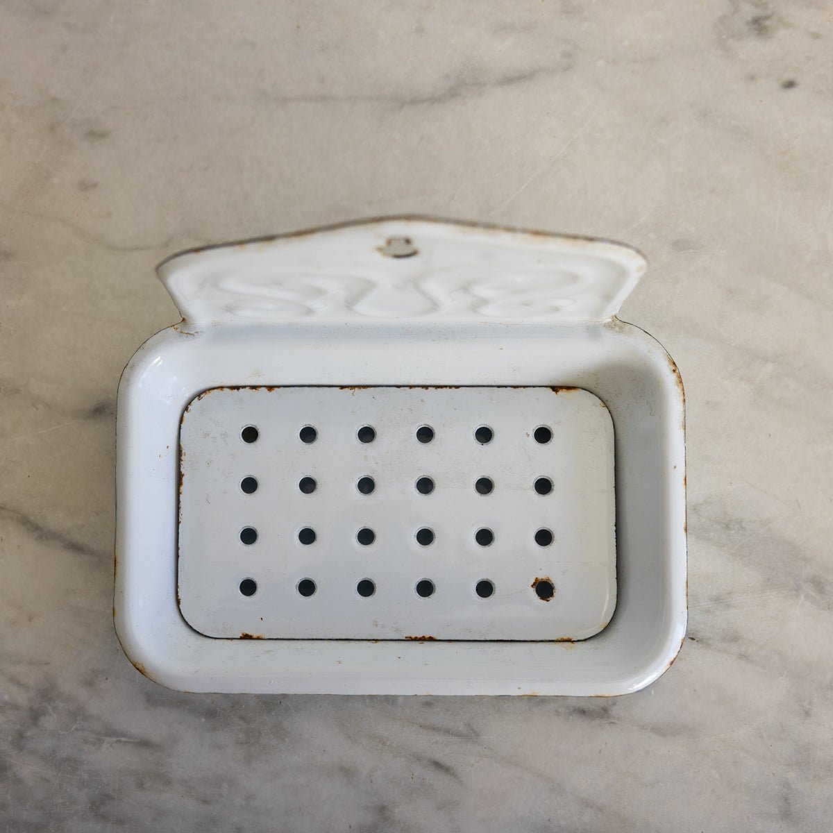 Enamel Soap Dish - elsie green - the french kitchen