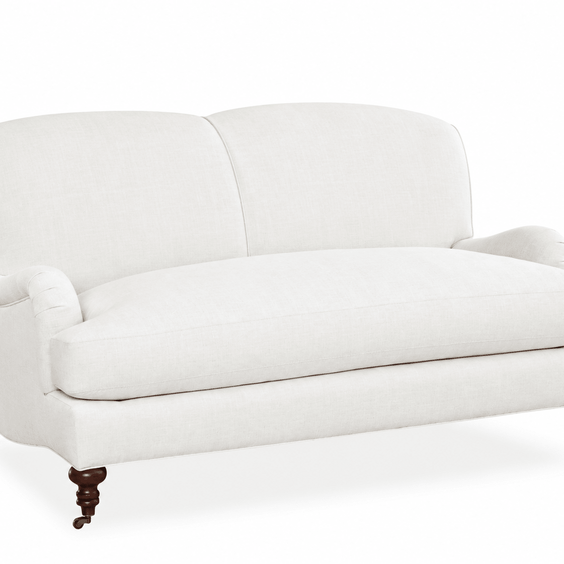 English Arm Upholstered Loveseat - elsie green - furniture