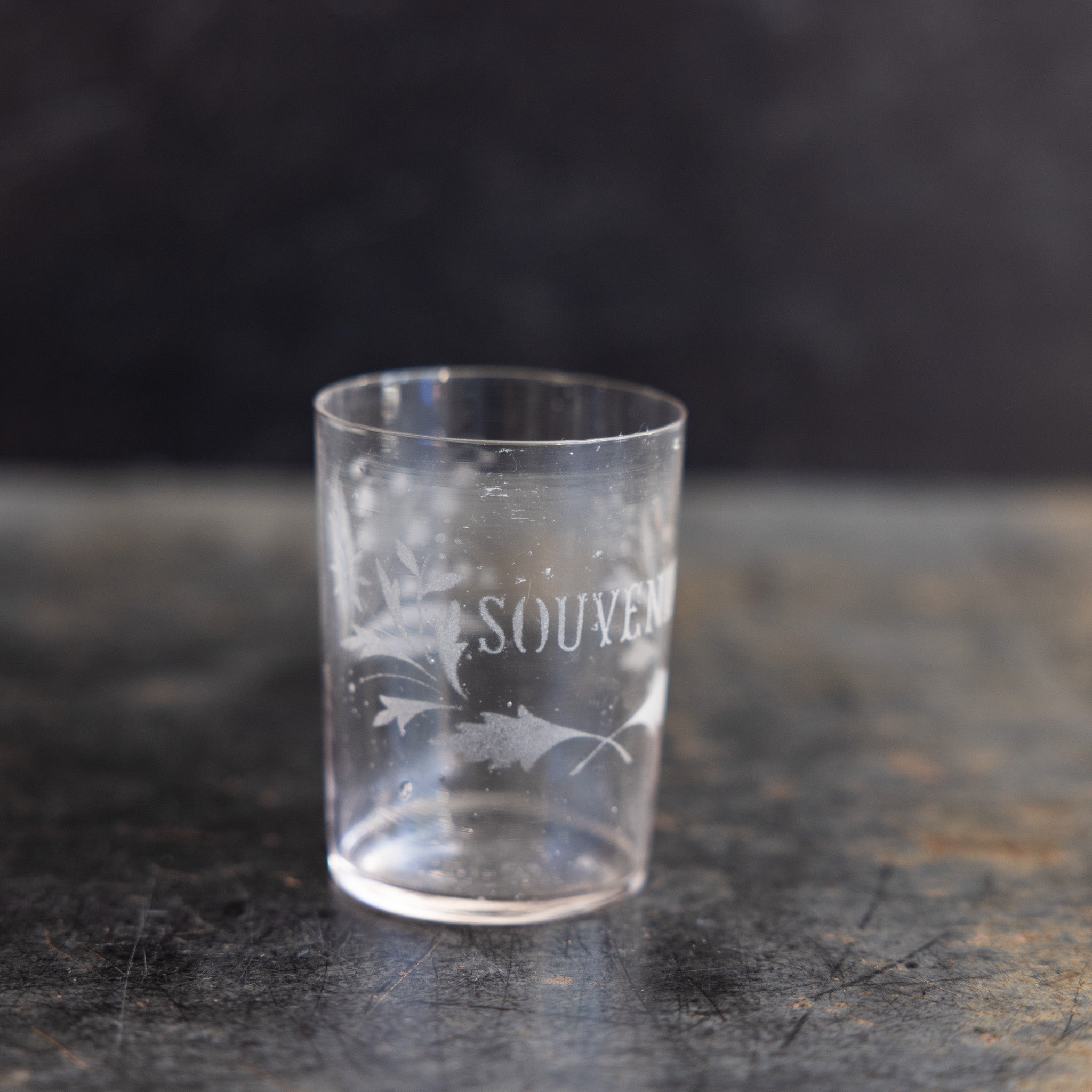 Engraved Blown Glass Tumbler | Souvenir - elsie green - the french kitchen