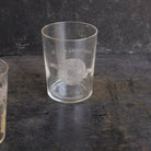 Engraved Blown Glass Tumbler - elsie green - The French Kitchen