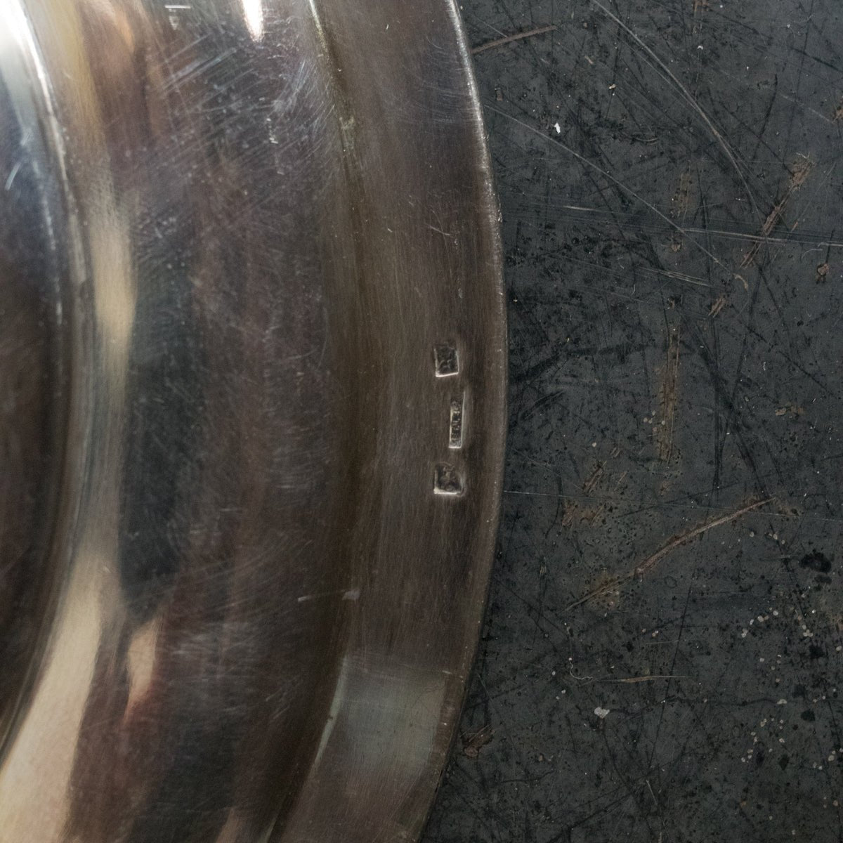 Engraved Hotel Silver Platter - H.C. - elsie green - the french kitchen