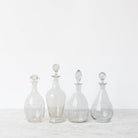 Engraved Mid - Century Decanter - elsie green - the french kitchen