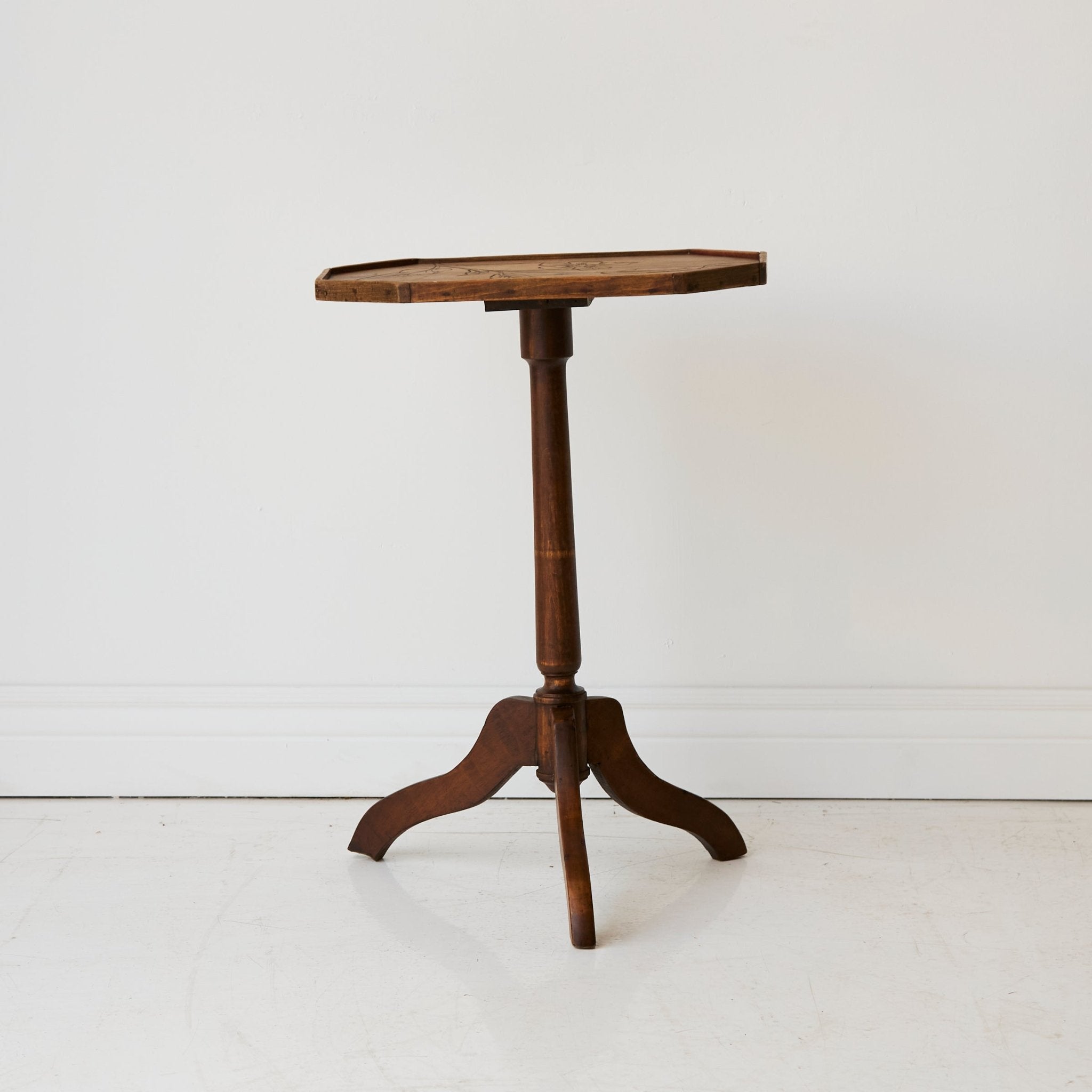 Engraved Side Table - elsie green - Furniture