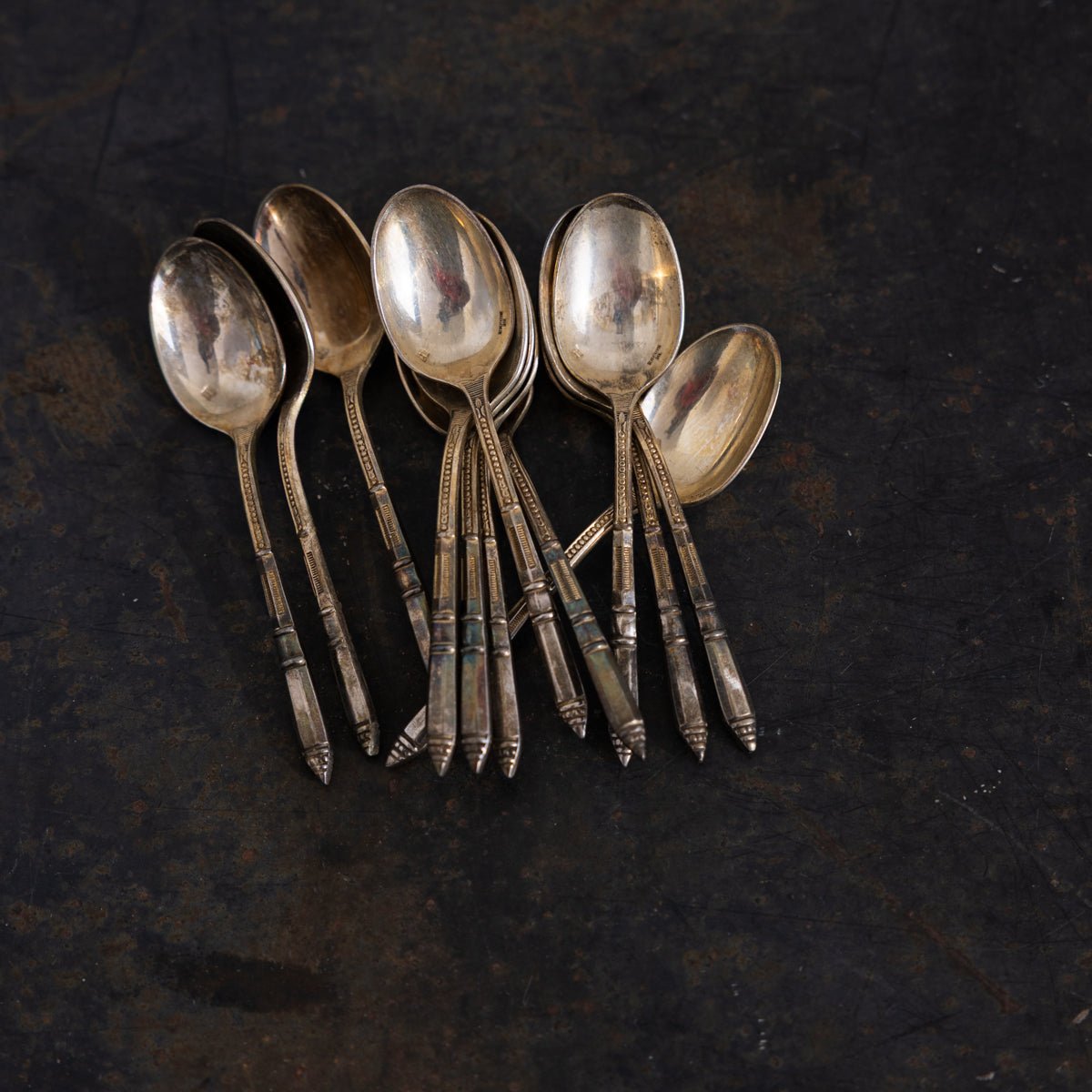 Ercuis Demitasse Spoon Set of 12 - elsie green - the french kitchen