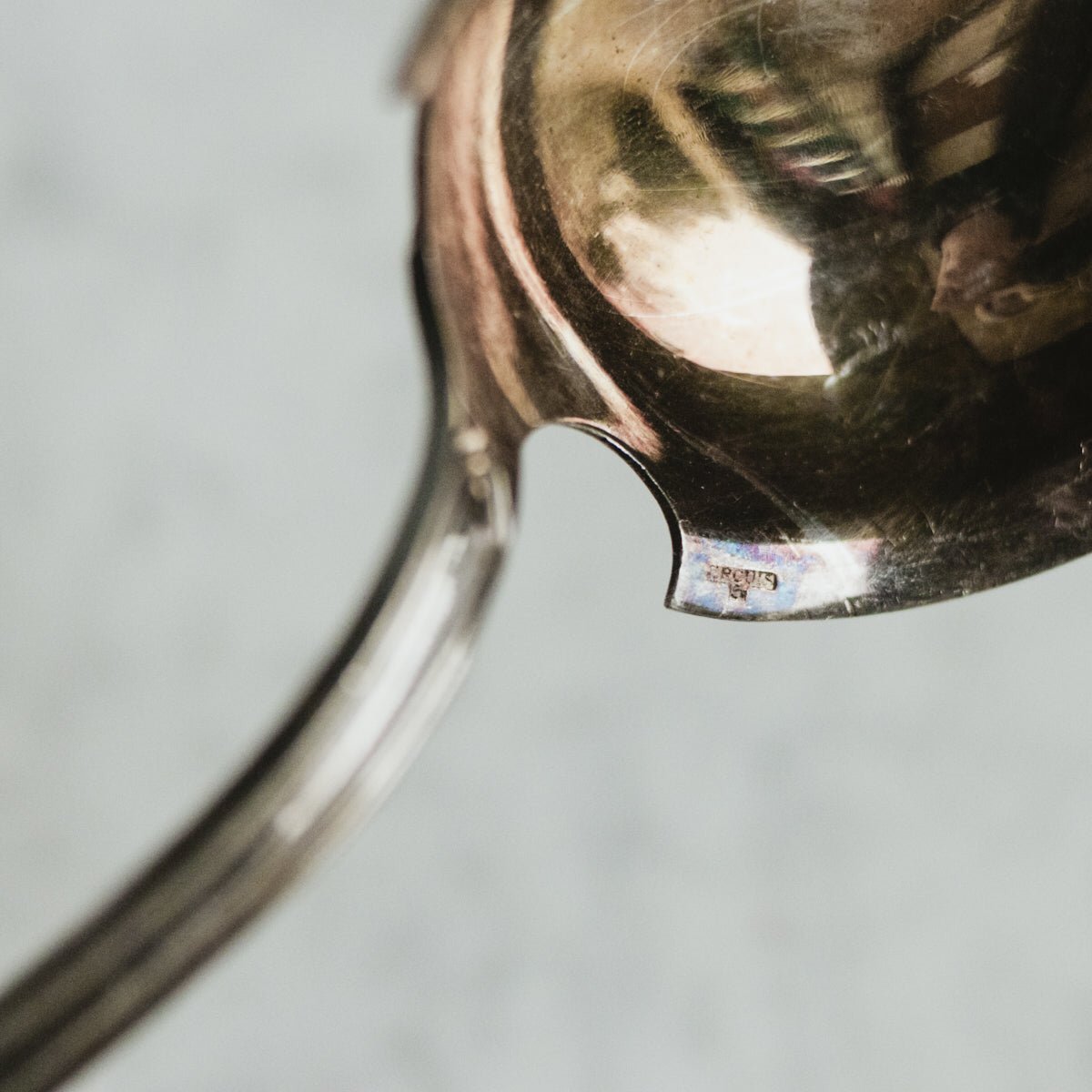 Ercuis Silver Ladle - elsie green - The French Kitchen