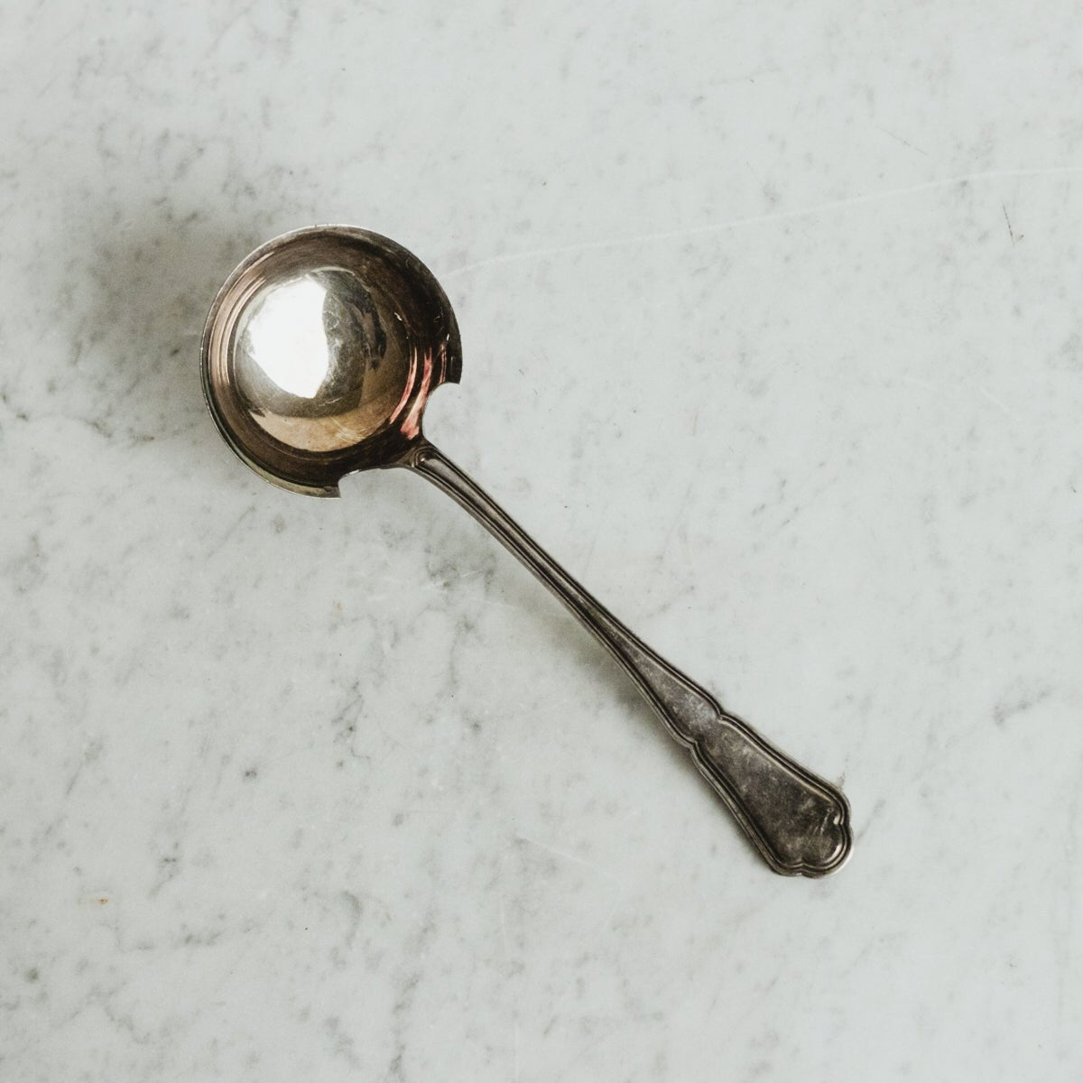 Ercuis Silver Ladle - elsie green - The French Kitchen