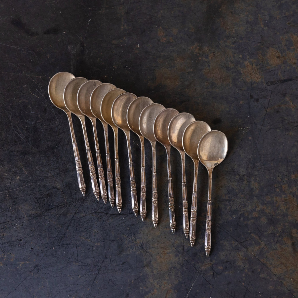 Ercuis Spoon Set of 12 - elsie green - the french kitchen