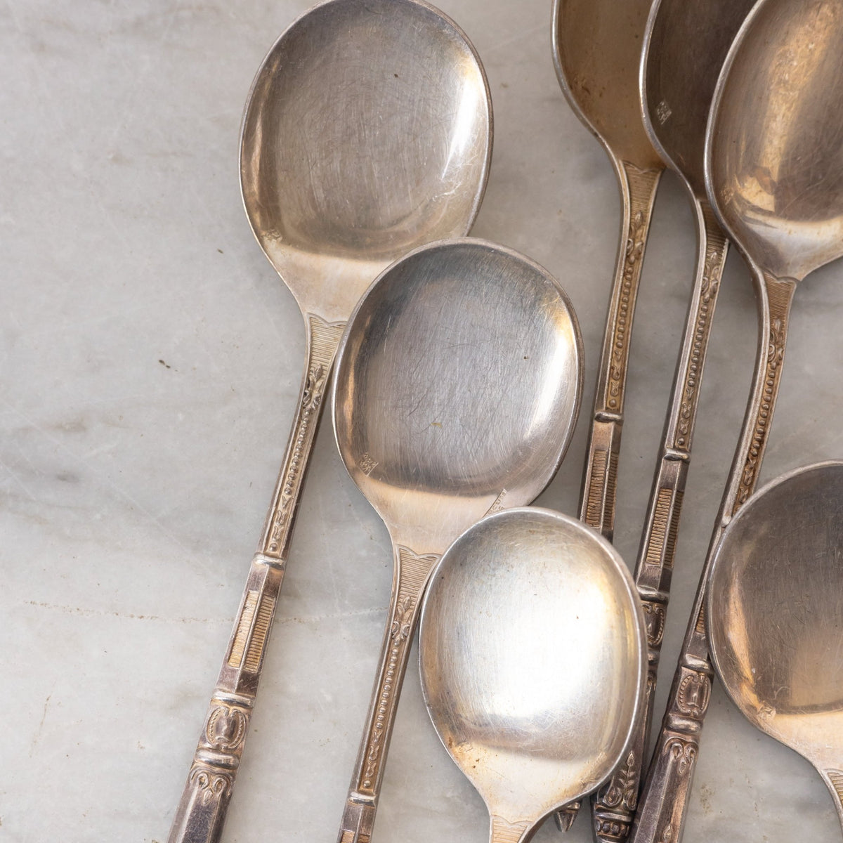 Ercuis Spoon Set of 12 - elsie green - the french kitchen