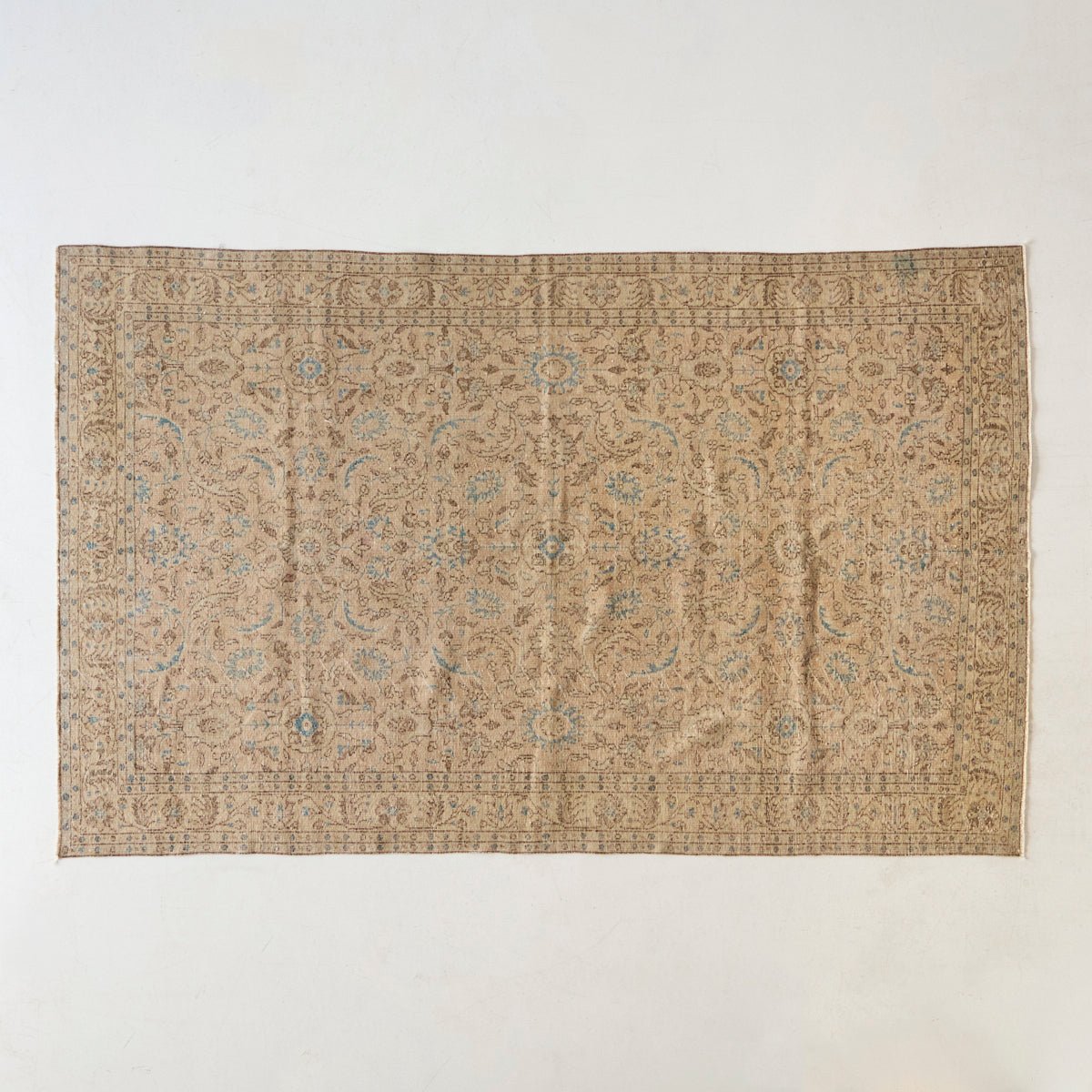 Falaise Vintage Rug | 6'5.5" x 10'1.5" - elsie green - textiles