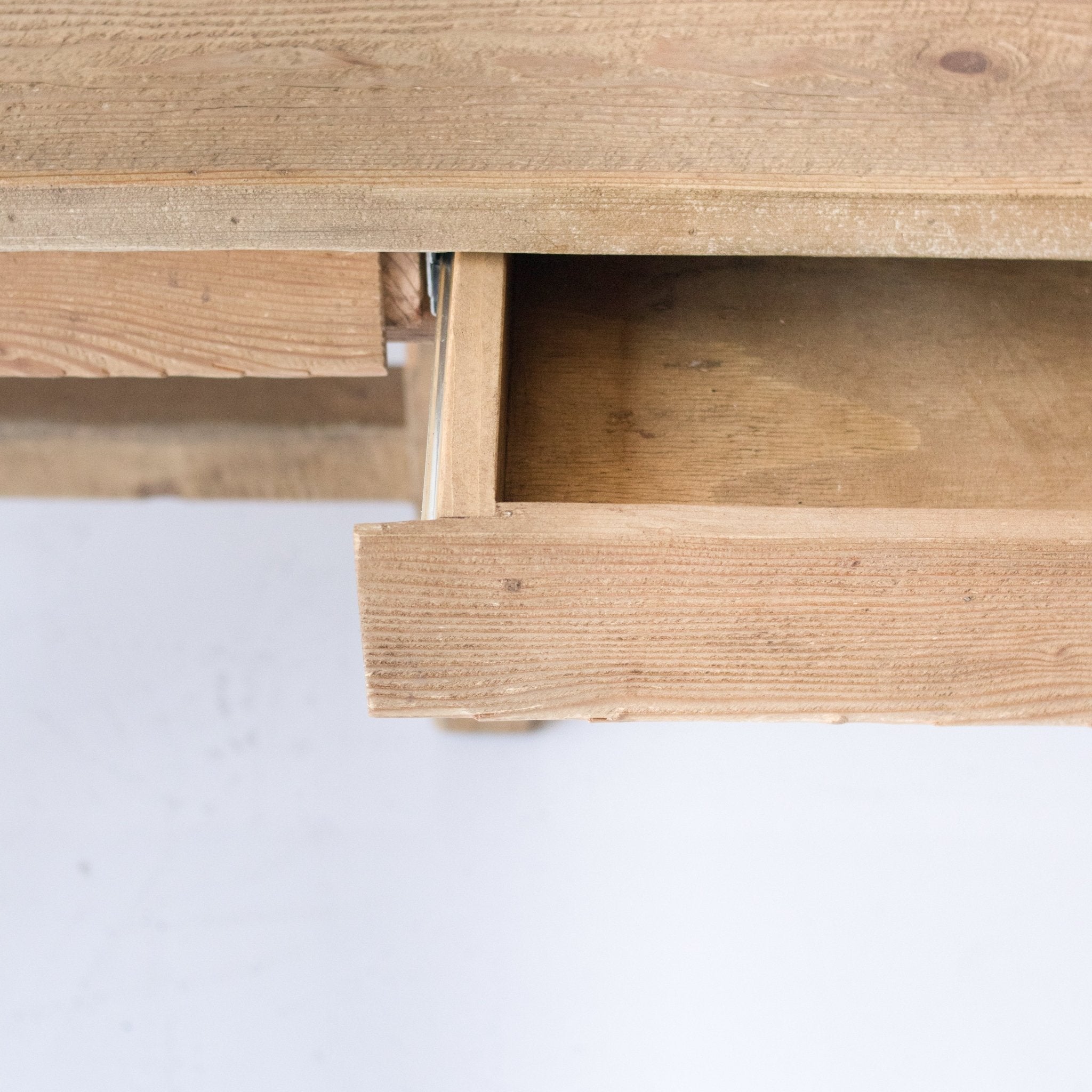 Farmhouse Reclaimed Wood Work Table | Floor Sample - elsie green - Custom Furniture