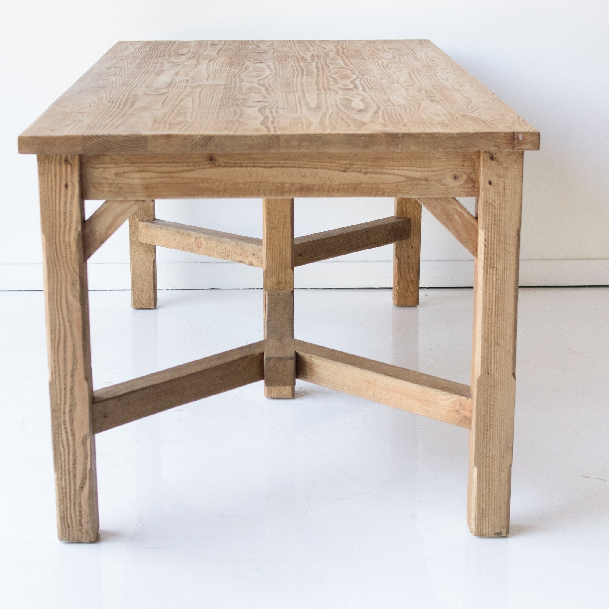 Farmhouse Reclaimed Wood Work Table | Floor Sample - elsie green - Custom Furniture